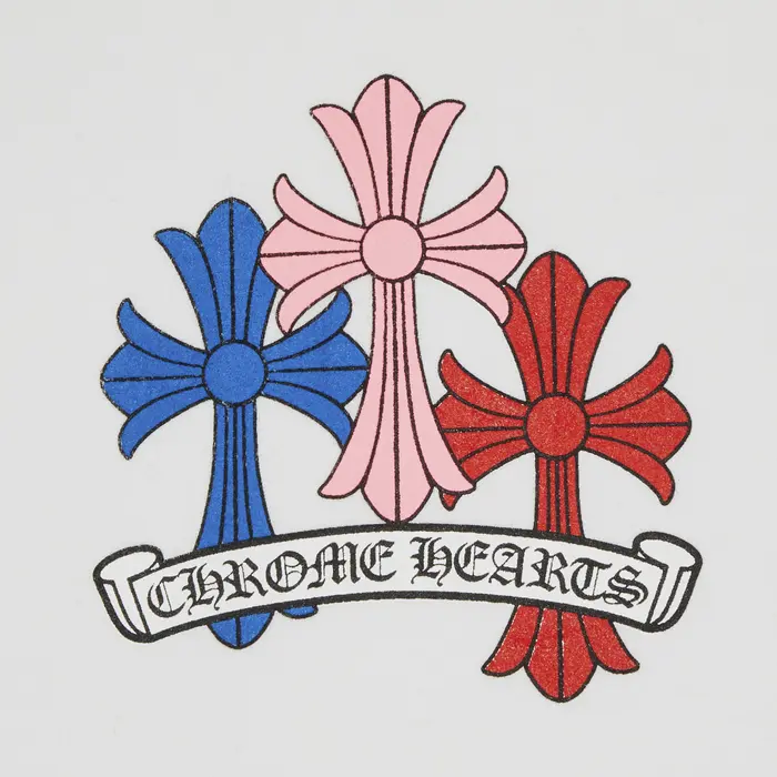 Chrome Hearts Multi Colors White Hoodie