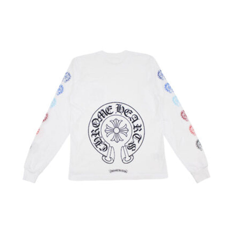 Chrome Hearts Multi Color Horse Shoe L/S T-shirt