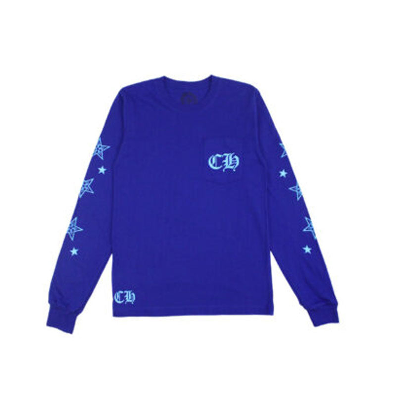 Chrome Hearts Blue Lapis Star Long Sleeve