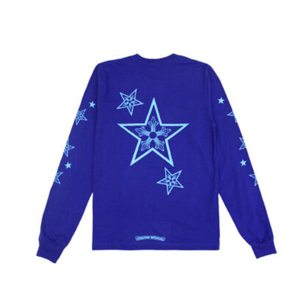 Chrome Hearts Blue Lapis Star Long Sleeve