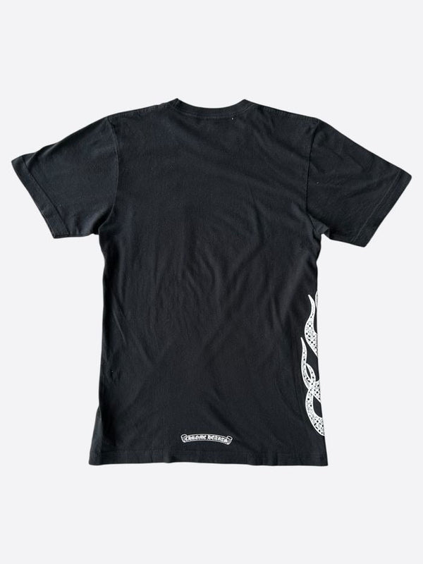 Chrome Hearts Side Flame T-Shirt