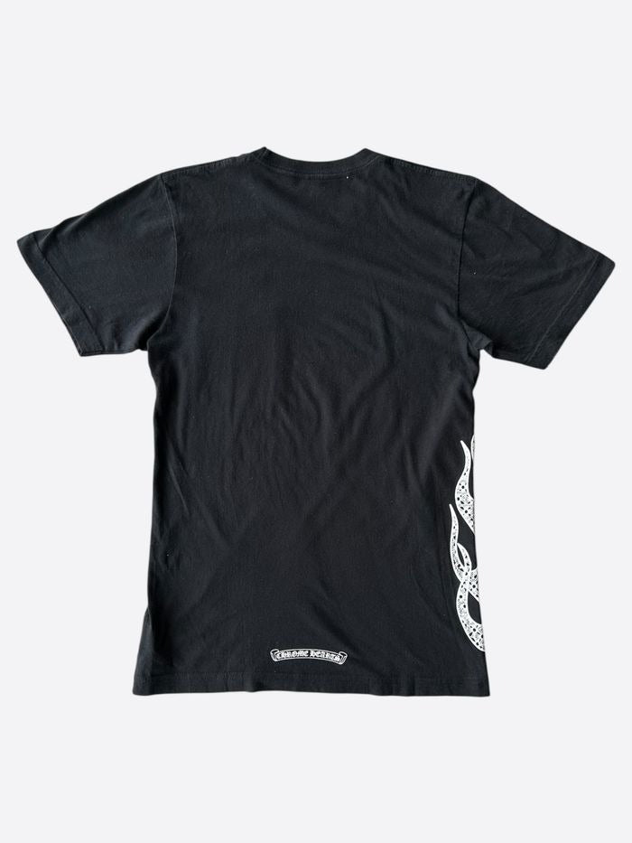 Chrome Hearts Side Flame T-Shirt