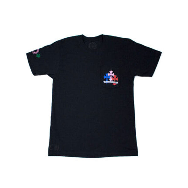 Chrome Hearts Multi Color Cross Cemetery T-Shirt
