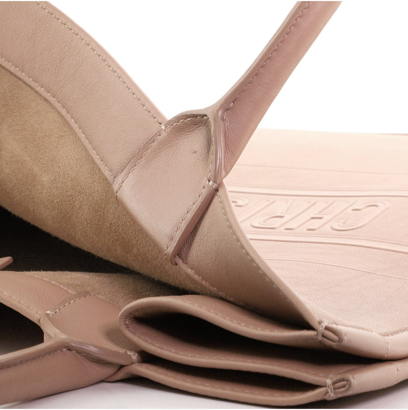 Christian Dior Small Book Tote Embossed Leather