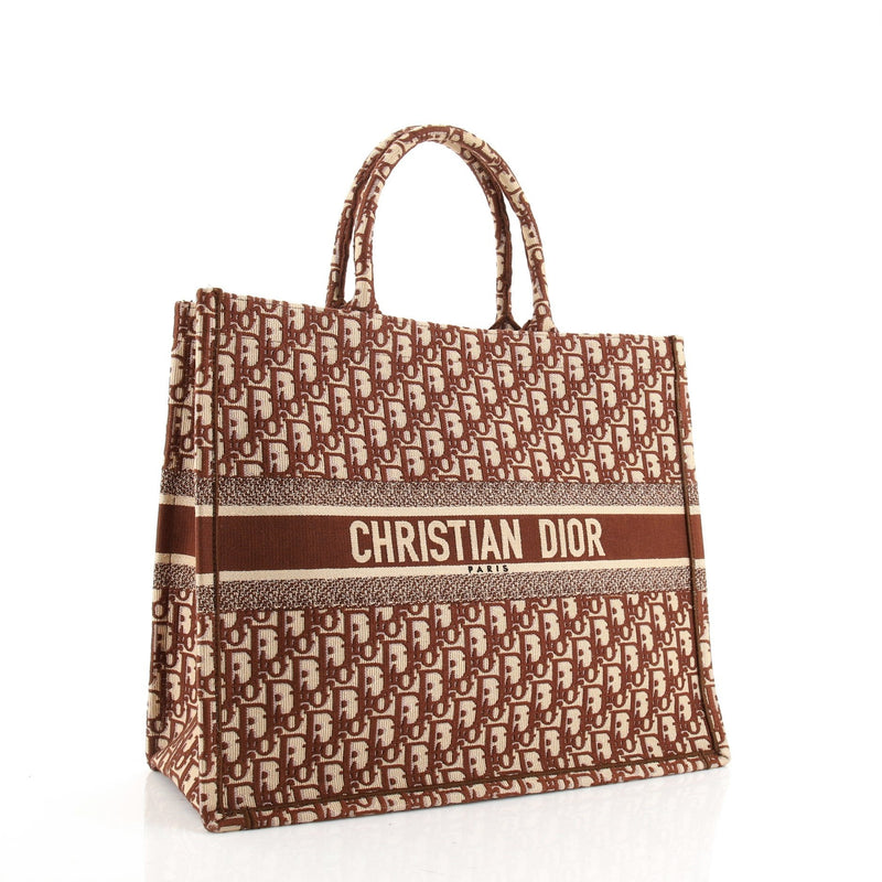 Dior Book Tote Oblique Canvas