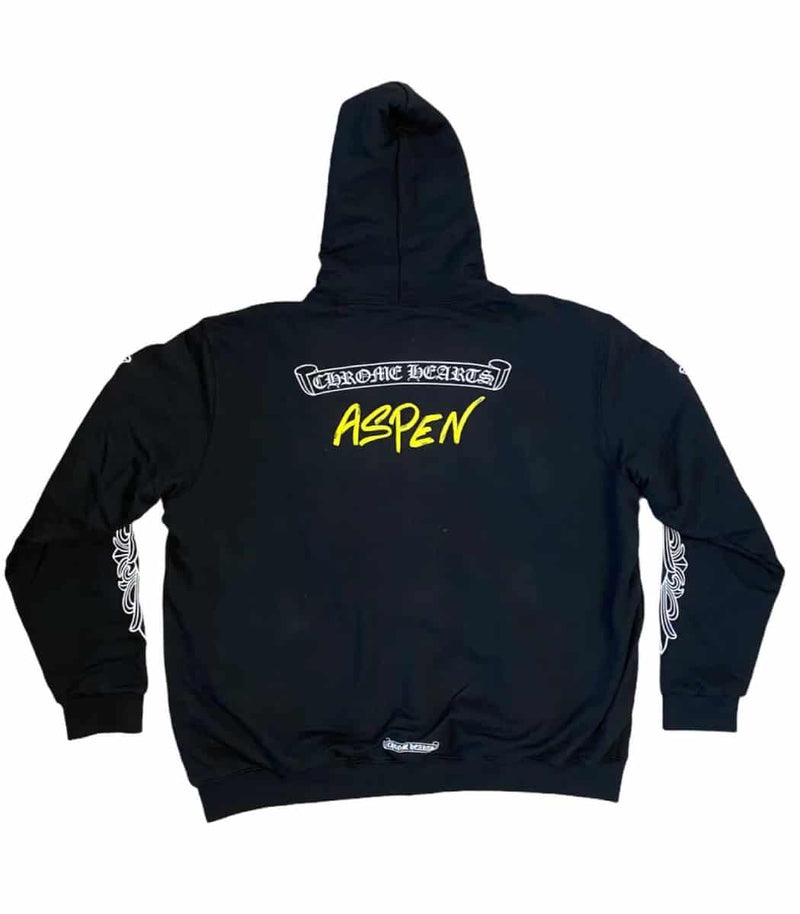 Chrome Hearts Zip Up Hoodie Aspen Exclusive Matty boy hit