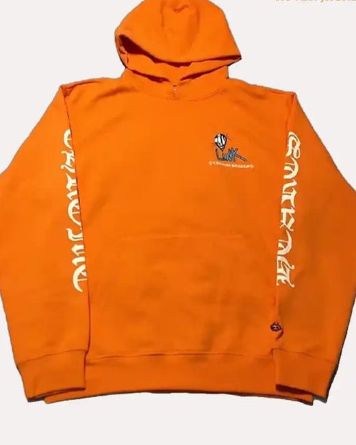 Chrome Hearts Matty Boy Link & Build Hoodie-orange - Rover Jackets