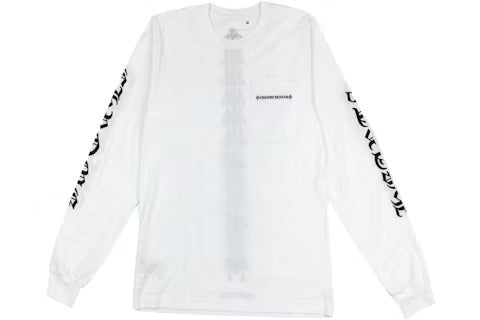 Chrome Hearts Tire Tracks LS T-Shirt – White