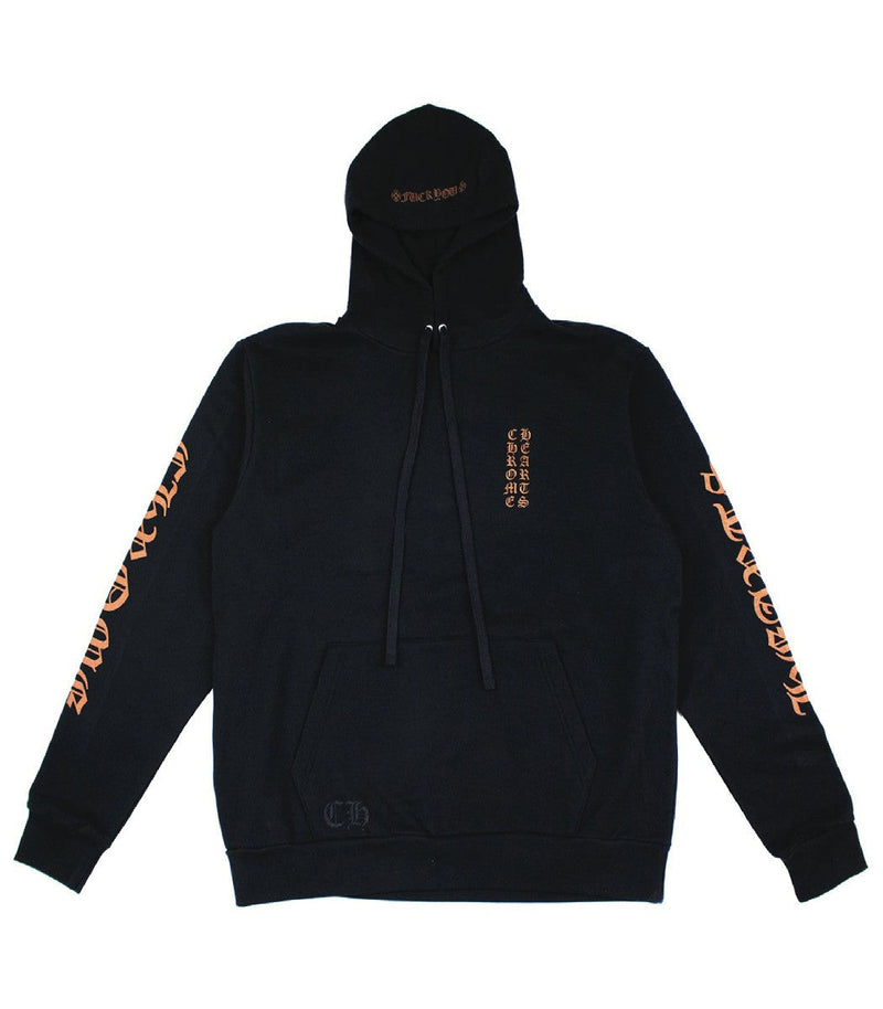 Chrome Hearts Old English Pullover Hoodie Black