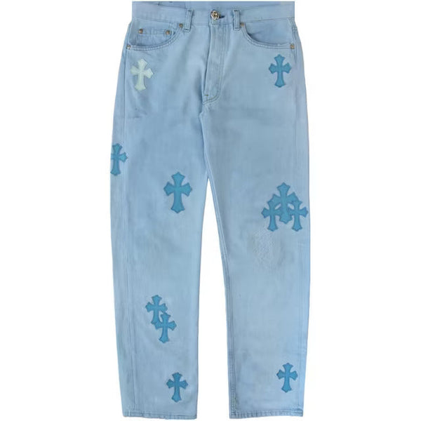 Chrome Hearts x Drake Certified Lover Boy Vintage Levi’s Jeans front view