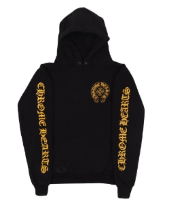 Chrome Hearts Yellow Zip-up Hoodie