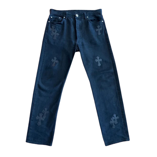 Chrome Hearts x Levi’s Cross Patched Denim