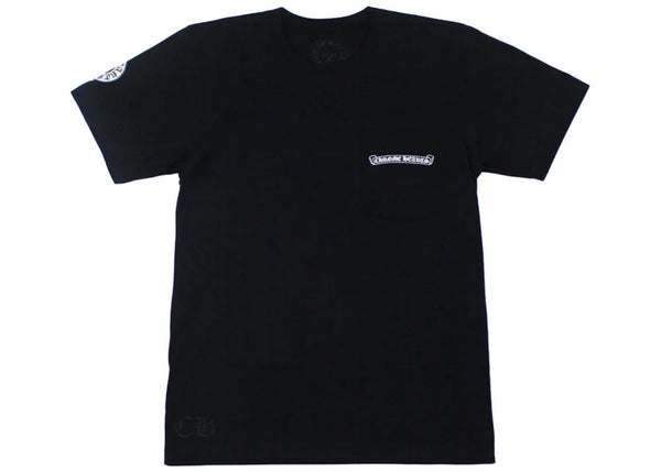 Chrome Hearts Floral Cross T-Shirt –black