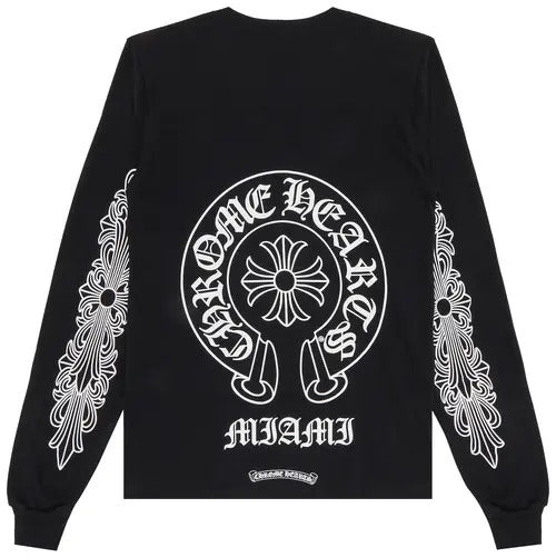 Chrome Hearts Miami Exclusive Long-Sleeve T-Shirt Black