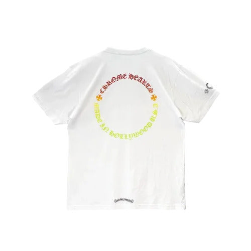 chrome-hearts-scripted-logo-gradient-circle-tshirt-white-front