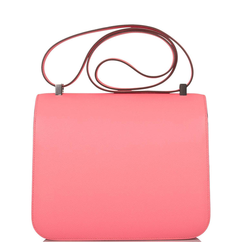 Hermes Constance 24 Rose D'Ete Verso Evercolor