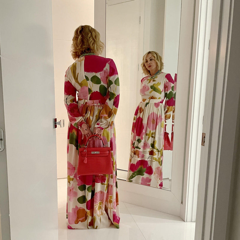 Hermes Kelly 28 Retourne Rose Extreme Matte Alligator