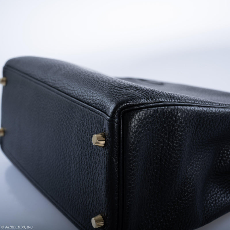 Hermes Kelly 32 Black Togo