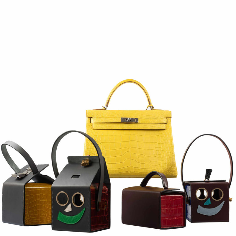 Hermes petit h Minaudiere Box Bag