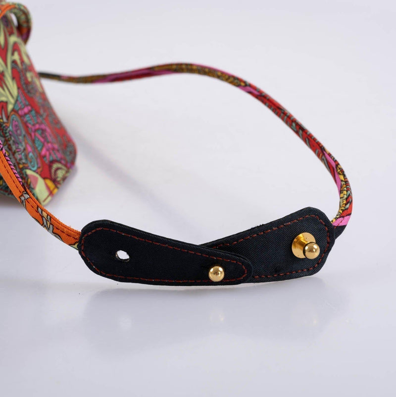 Hermes Silk 'Art des Steppes' Yurt Runway Bag 1991