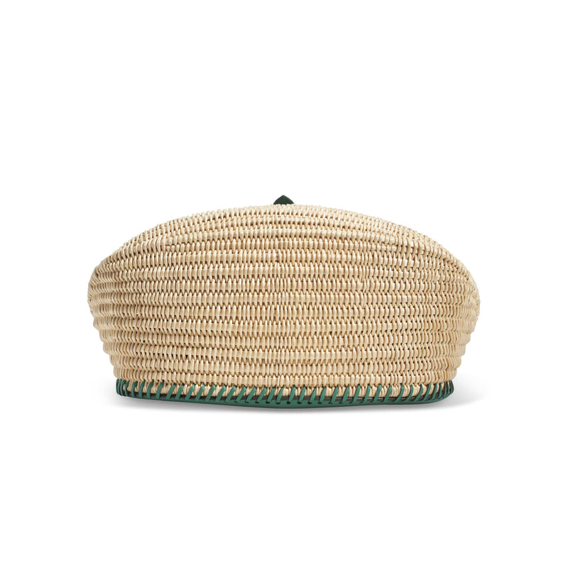 Hermes Wicker Fish Basket Crossbody