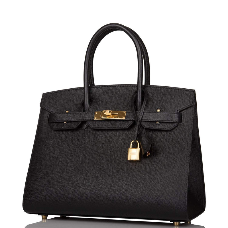 Hermes Birkin Sellier 30 Black Epsom