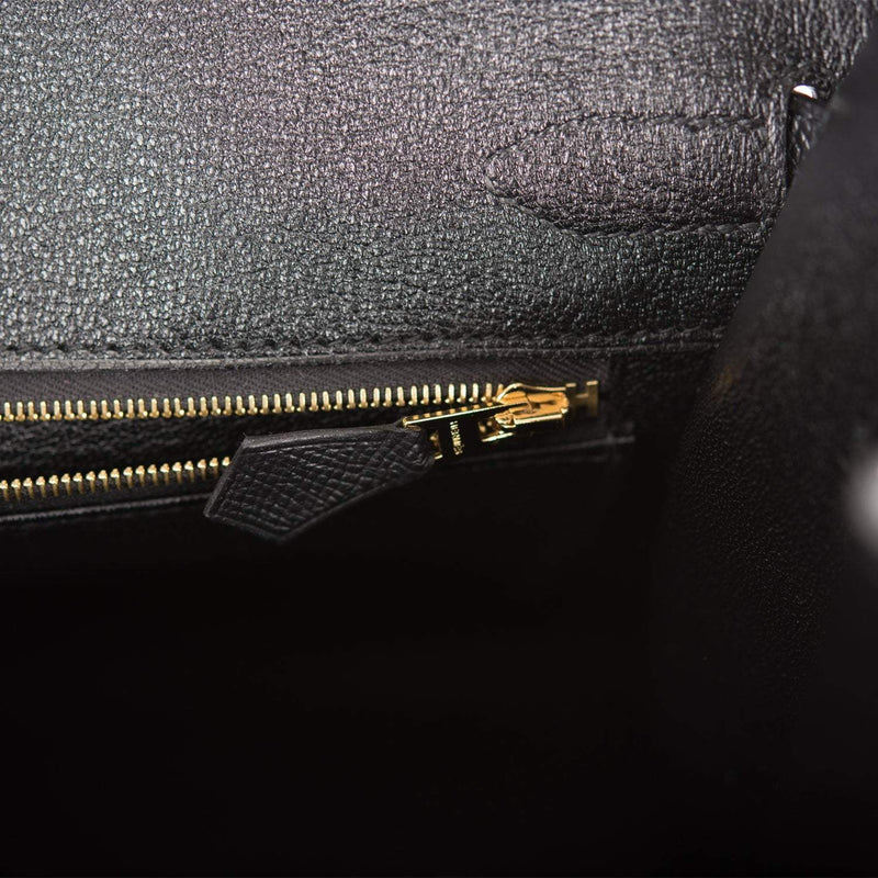 Hermes Birkin Sellier 30 Black Epsom