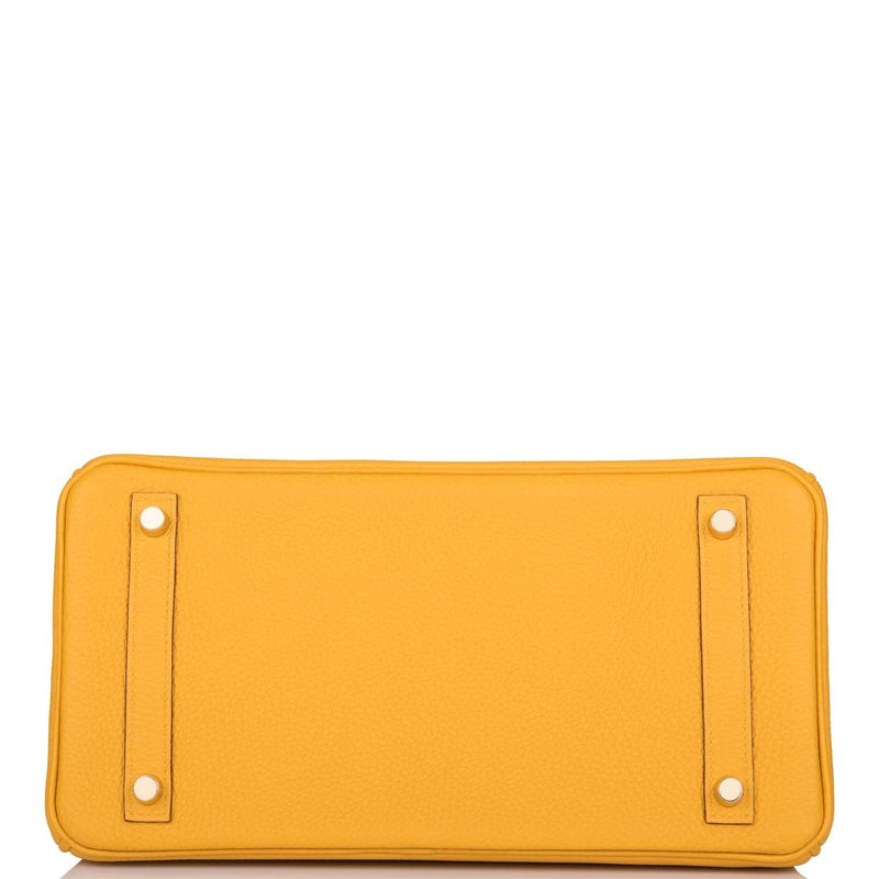 Hermes Birkin 30 Jaune Ambre Togo