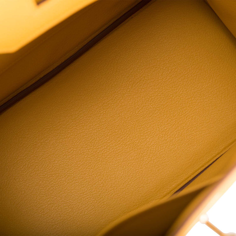 Hermes Birkin 30 Jaune Ambre Togo