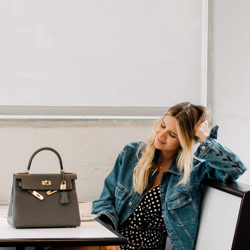 Hermes Kelly 28 Retourne Etain Togo