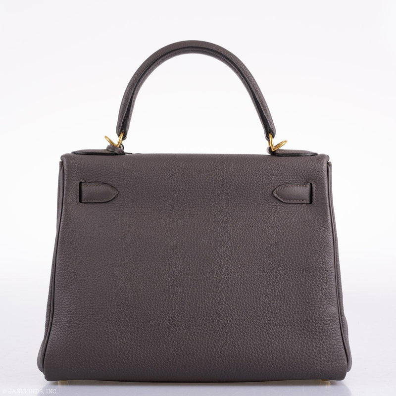 Hermes Kelly 28 Retourne Etain Togo
