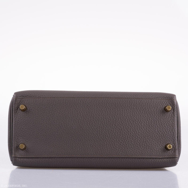 Hermes Kelly 28 Retourne Etain Togo