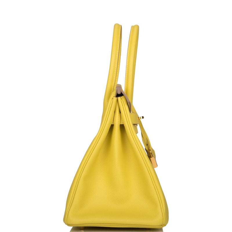 Hermes Lime Epsom Birkin 30cm