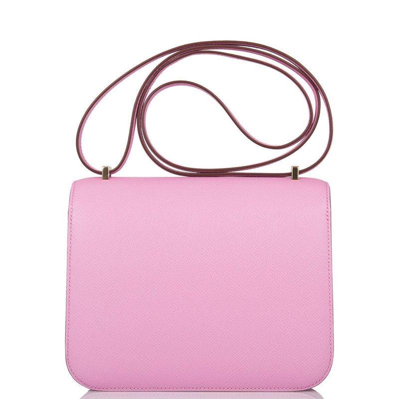 Hermes Mini Constance 18 Mauve Sylvestre Epsom