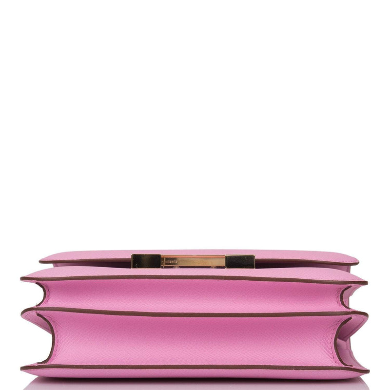 Hermes Mini Constance 18 Mauve Sylvestre Epsom