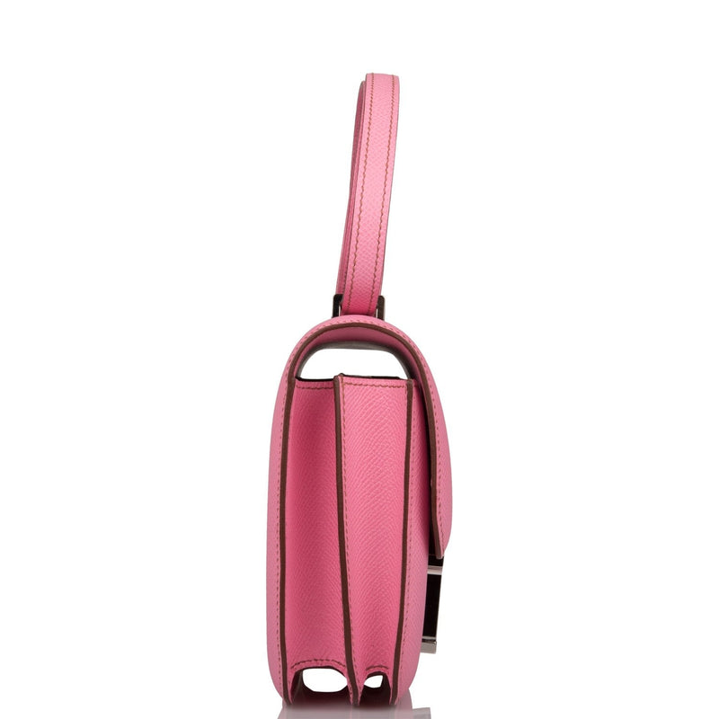 Hermes Mini Constance 18 Bubblegum Epsom