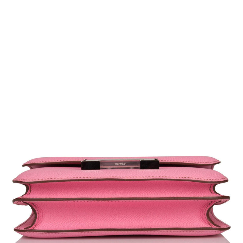 Hermes Mini Constance 18 Bubblegum Epsom