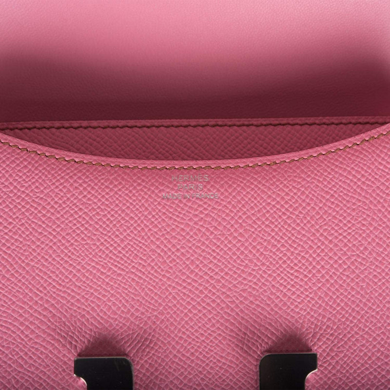 Hermes Mini Constance 18 Bubblegum Epsom