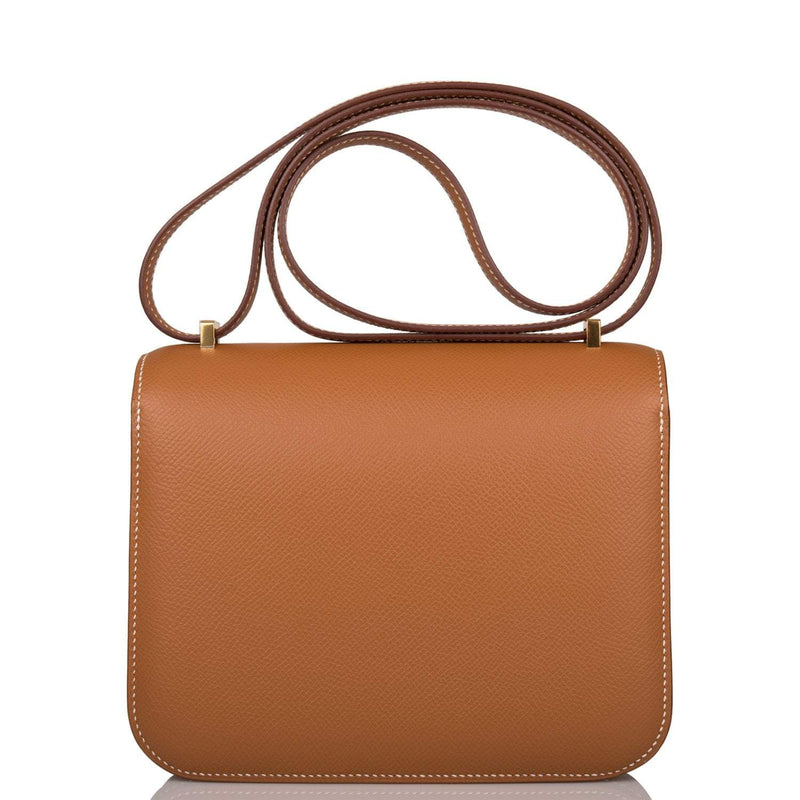 Hermes Mini Constance 18 Gold Epsom
