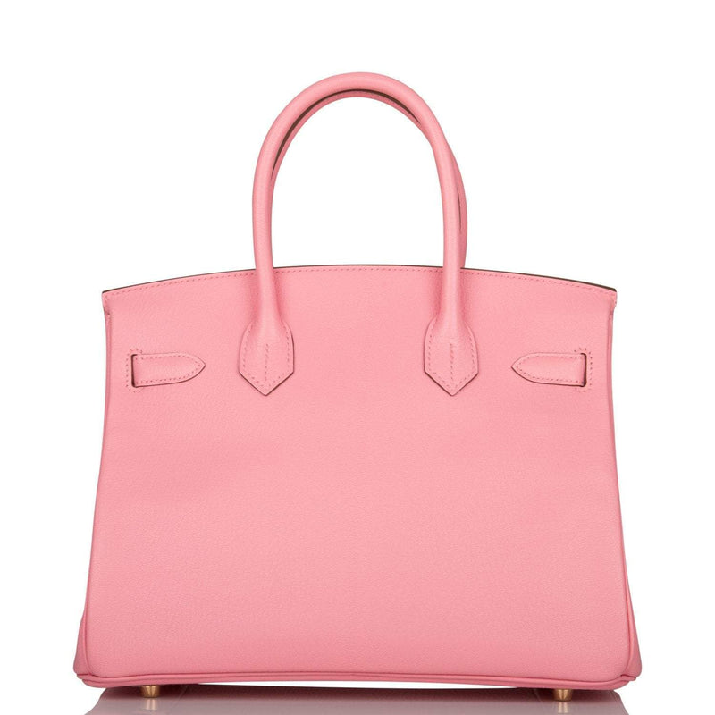 Hermes Birkin 30 Rose Confetti Chevre Gold Hardware