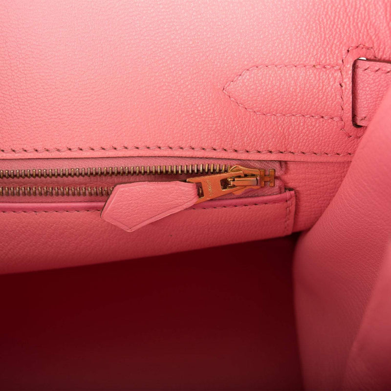 Hermes Birkin 30 Rose Confetti Chevre Gold Hardware