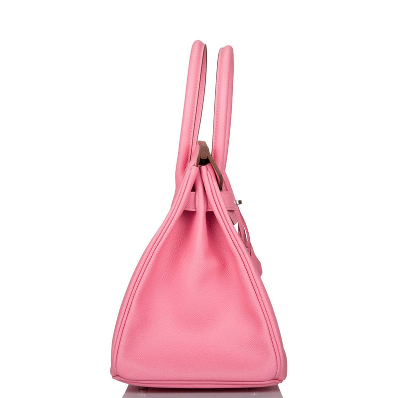 Hermes Rose Confetti Epsom Birkin 30cm