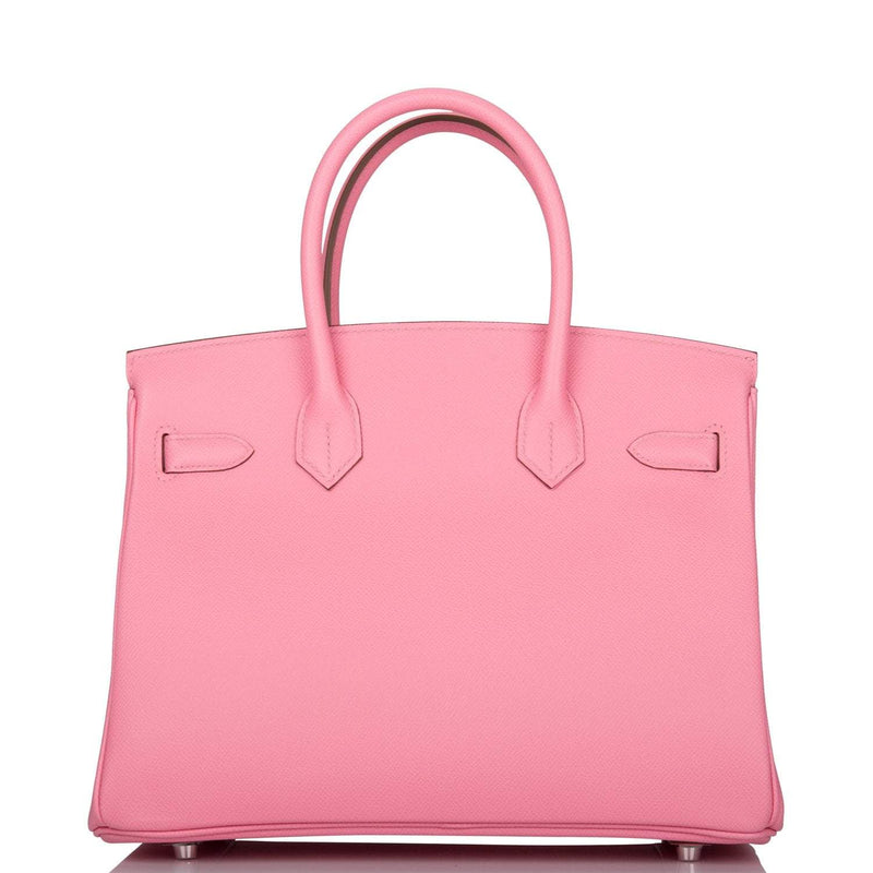 Hermes Rose Confetti Epsom Birkin 30cm