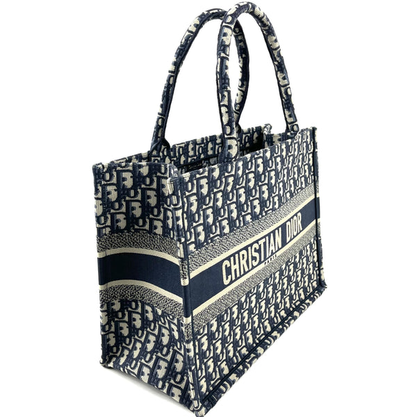 Christian Dior Small Book Tote Oblique
