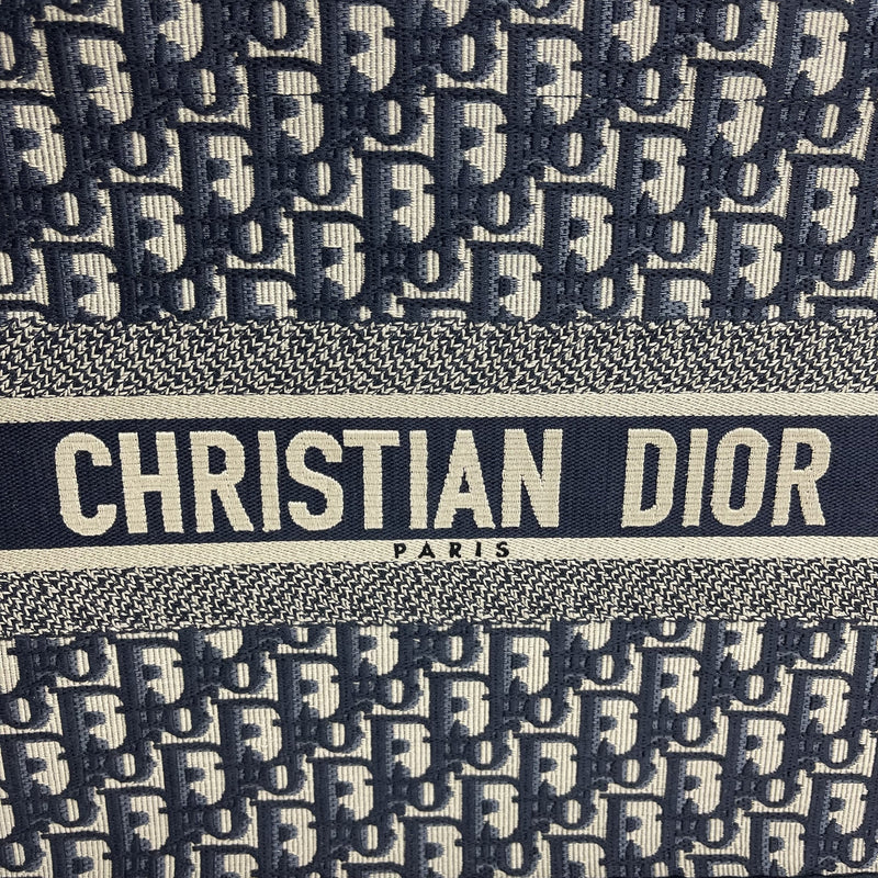 Christian Dior Small Book Tote Oblique