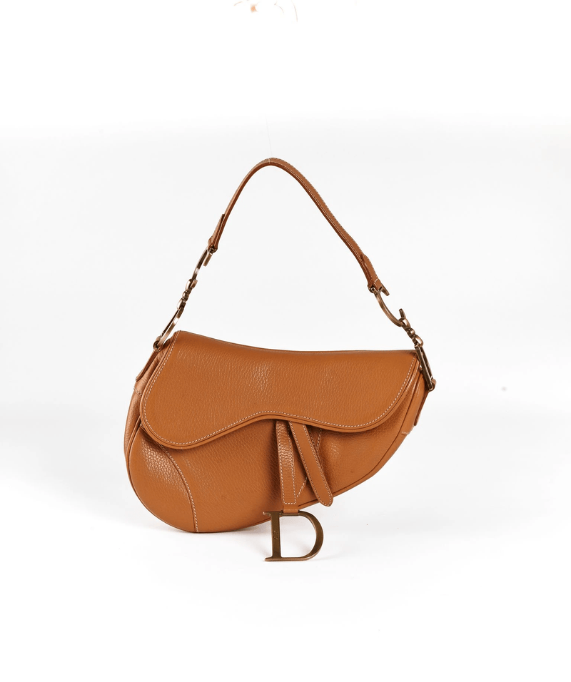 Dior Vintage Saddle Bag Leather