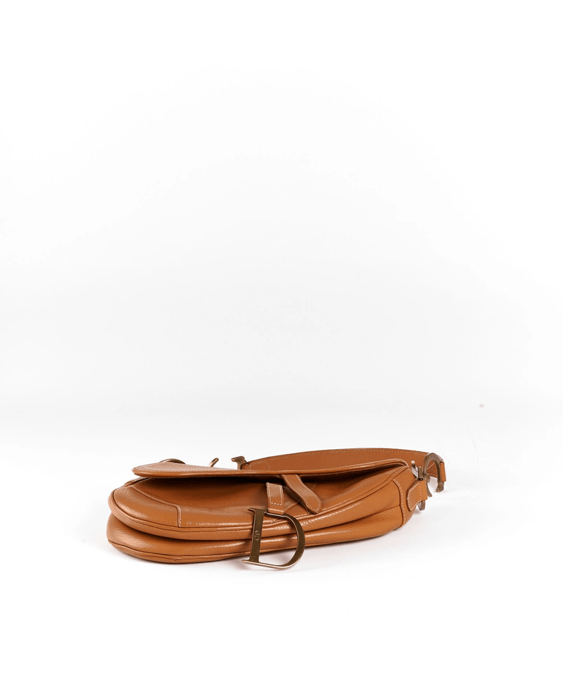 Dior Vintage Saddle Bag Leather