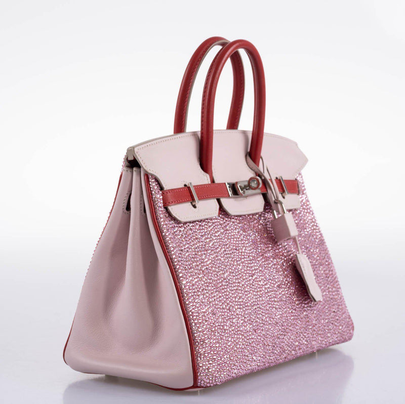 Open view showing interior compartment and Chevre lining