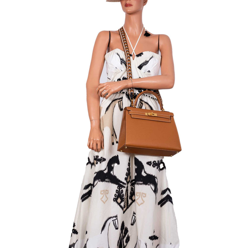 A close-up image showing the fine-grained texture of the Epsom leather