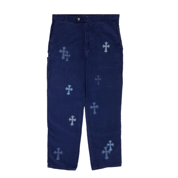 Chrome Hearts Cross Patch French Denim
